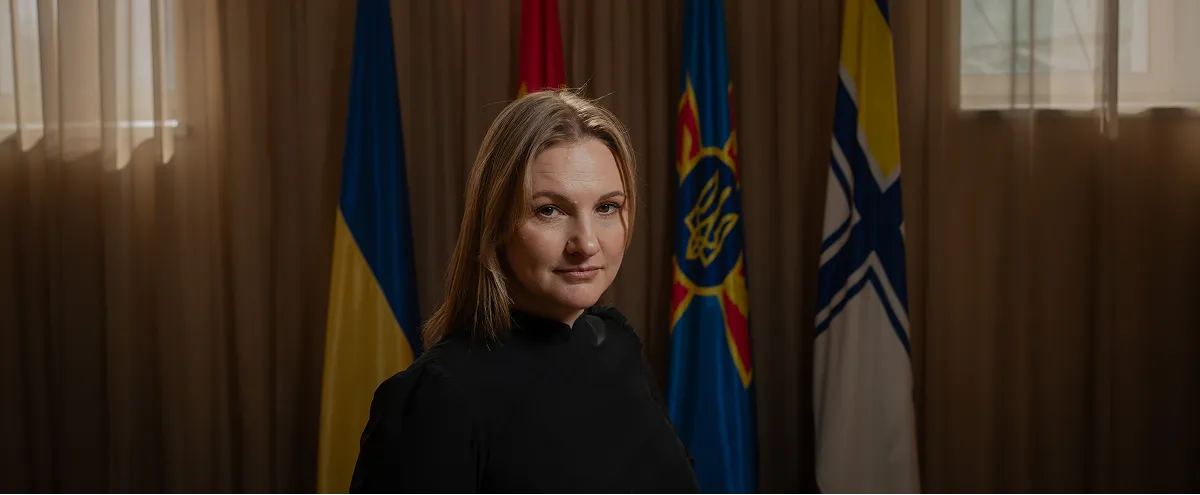 Photo of Military Ombudsman Olha Reshetylova
