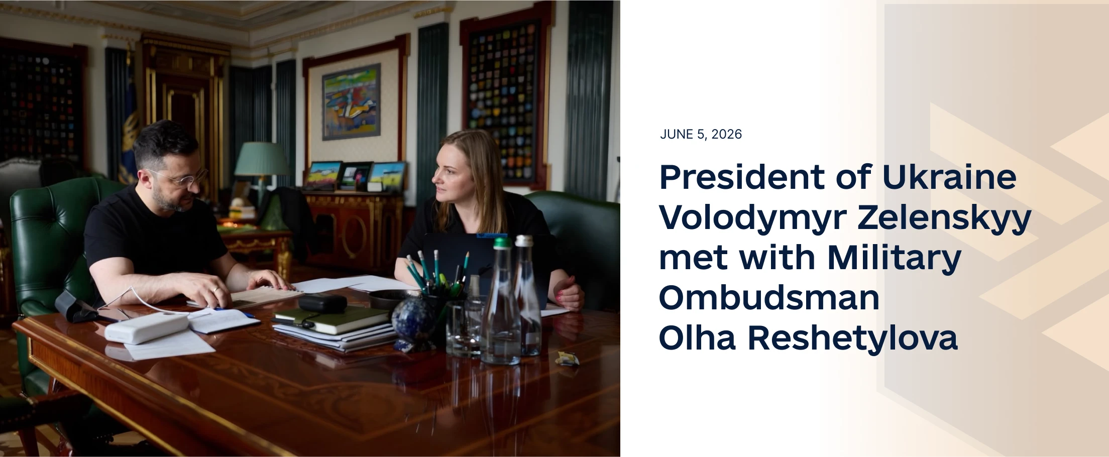 Читати новину: Першим Військовим омбудсманом в Україні призначено Ольгу Решетилову 