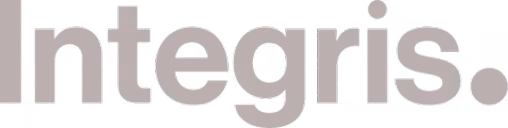 Integris logo, gray