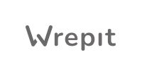 Wrepit logo, gray