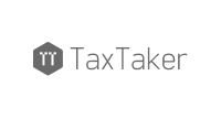 TaxTaker logo, dark