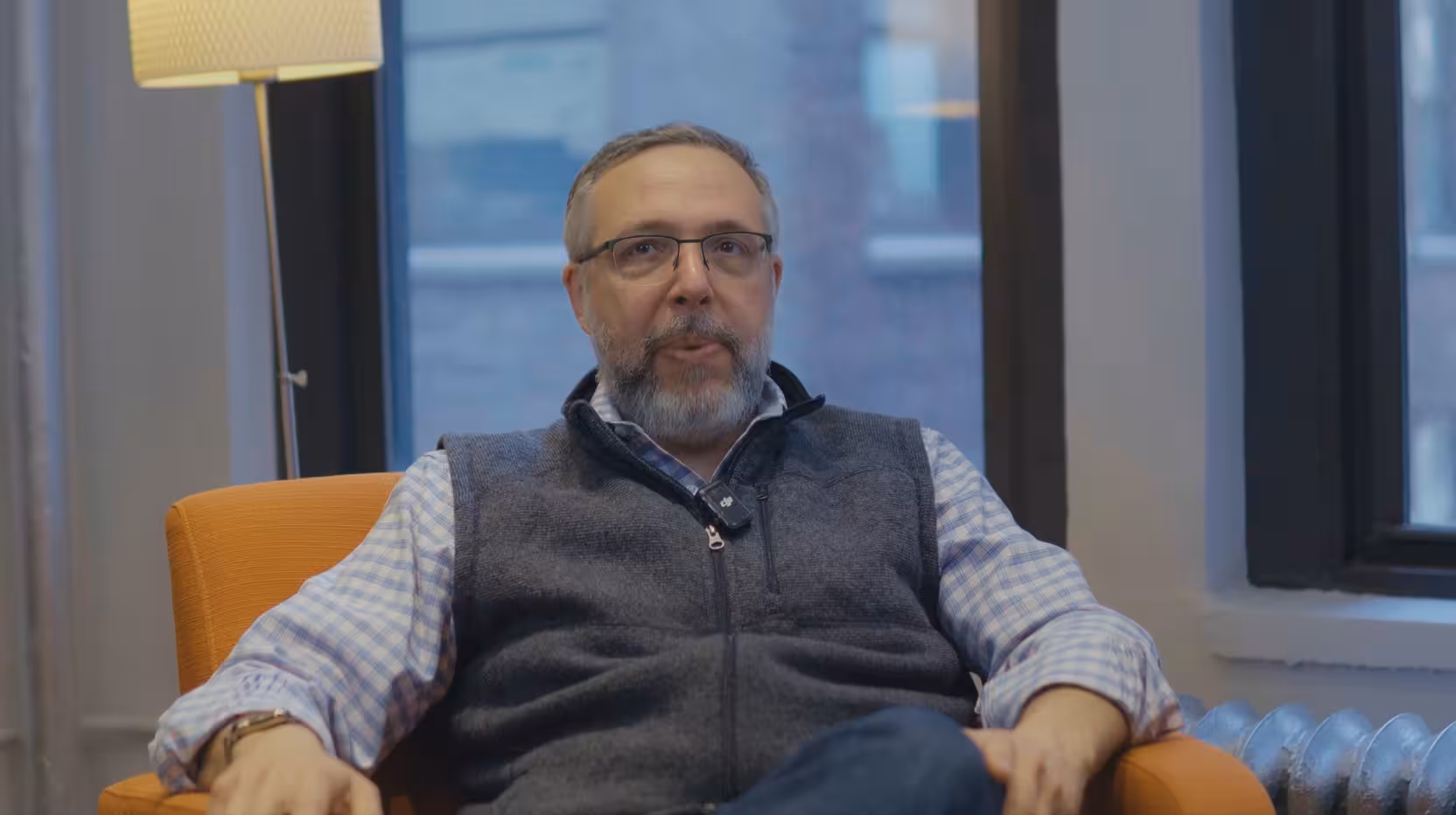 Georg Dauterman of Valiant Technology speaking in an interview setting.