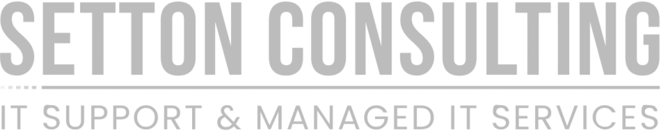 Setton Consulting logo, gray