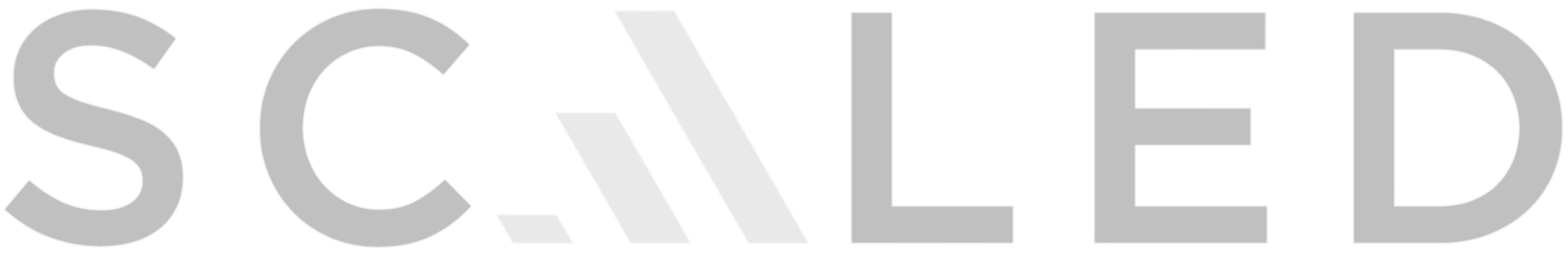 Scaled logo, gray