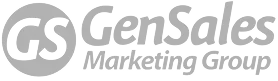 GenSales logo, gray