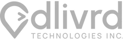 dlivrd Technologies logo, gray
