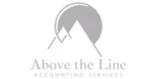 Above the Line Consulting logo, gray