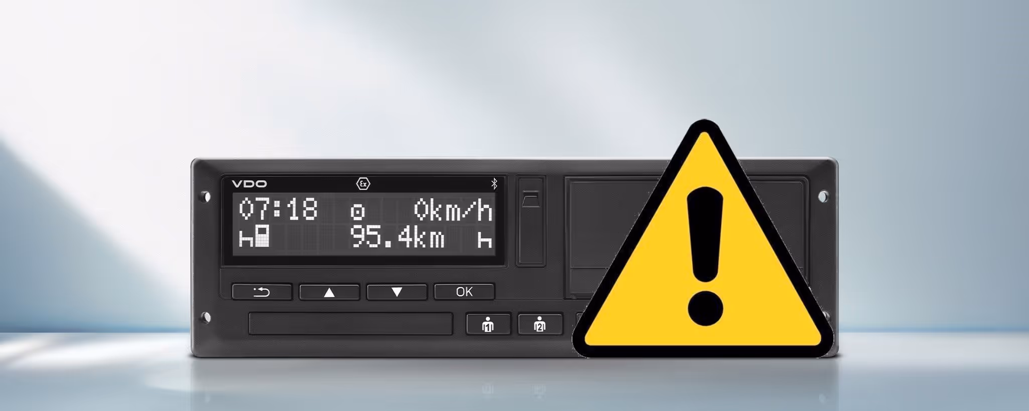 Cyfrowy tachograf VDO – rejestracja czasu jazdy i prędkości pojazdu ciężarowego
