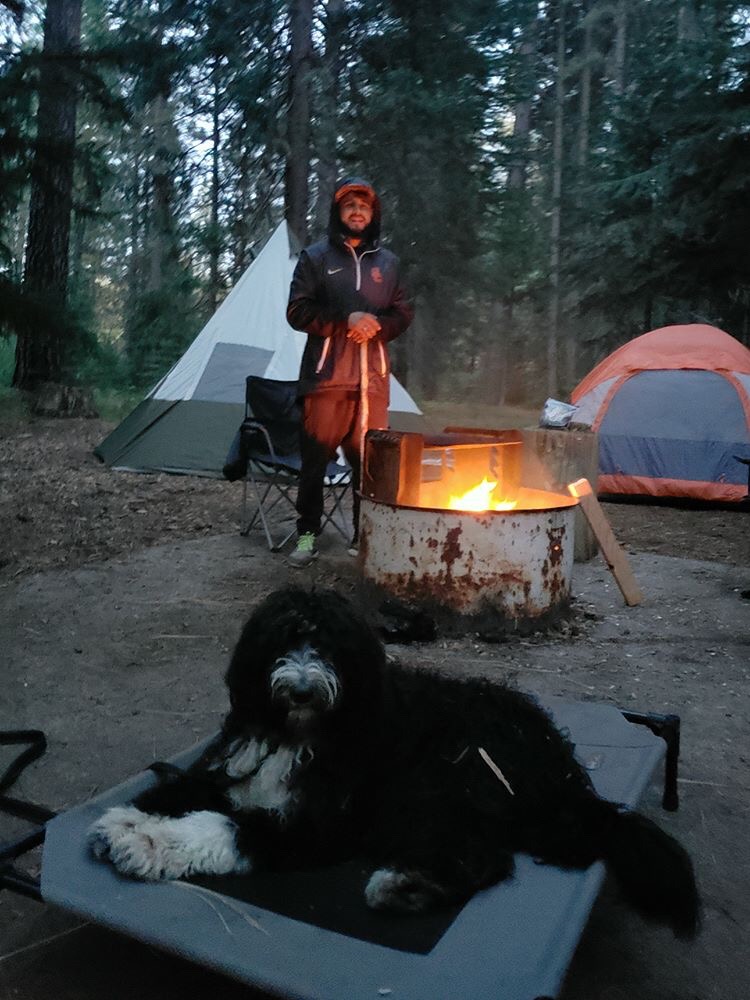 Eddie in his rehabilitation program