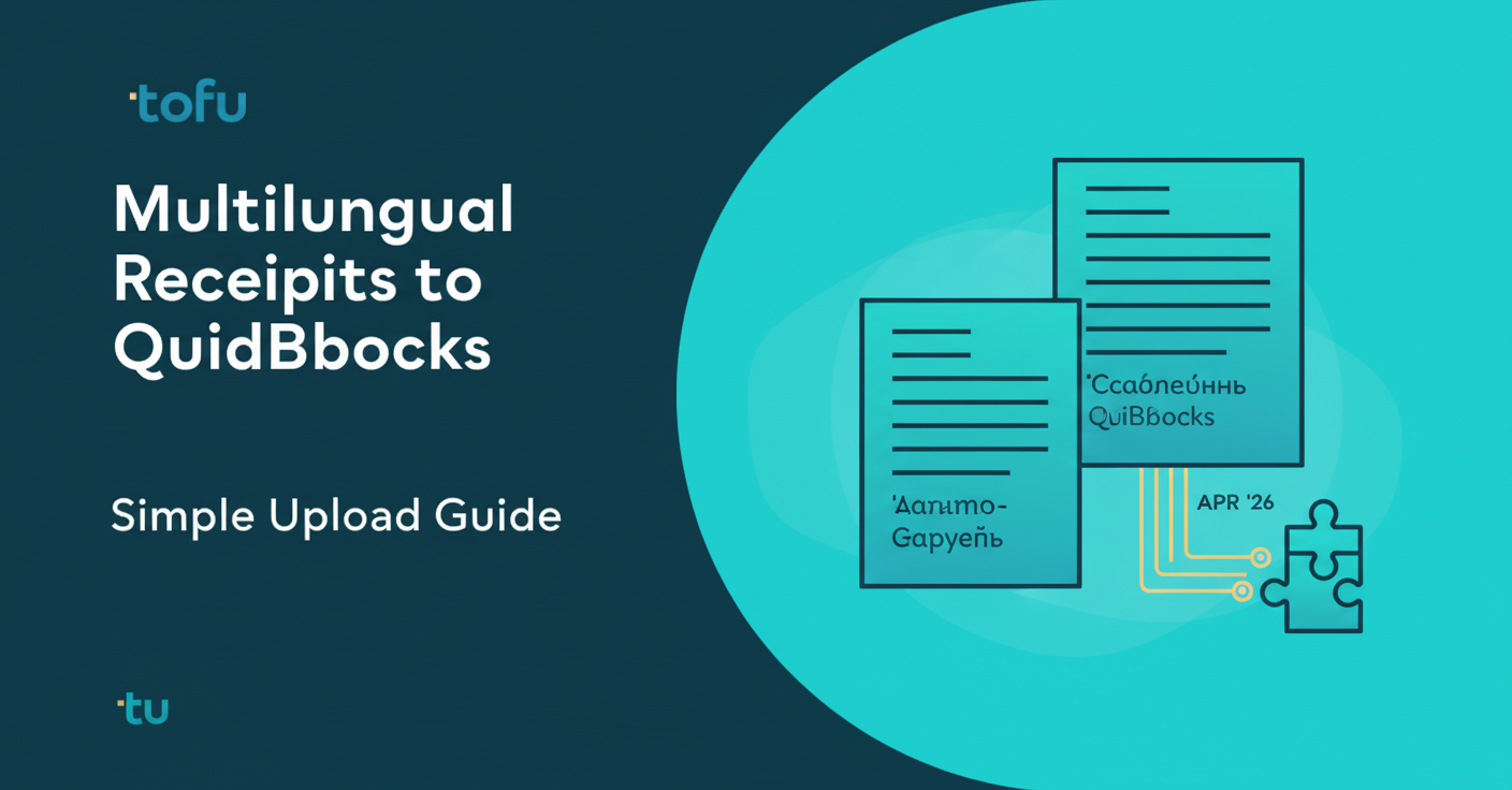 How to Upload Receipts Mixing Gaeilge and English to QuickBooks Online in April 2026