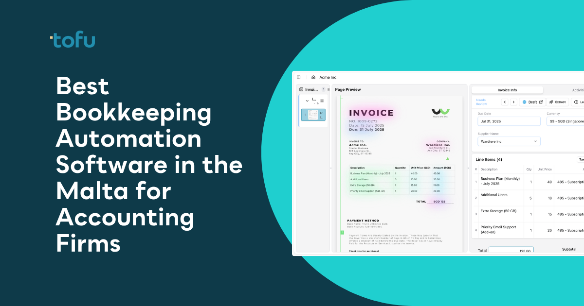 Best Bookkeeping Automation Software in Malta for Accounting Firms (May 2026)