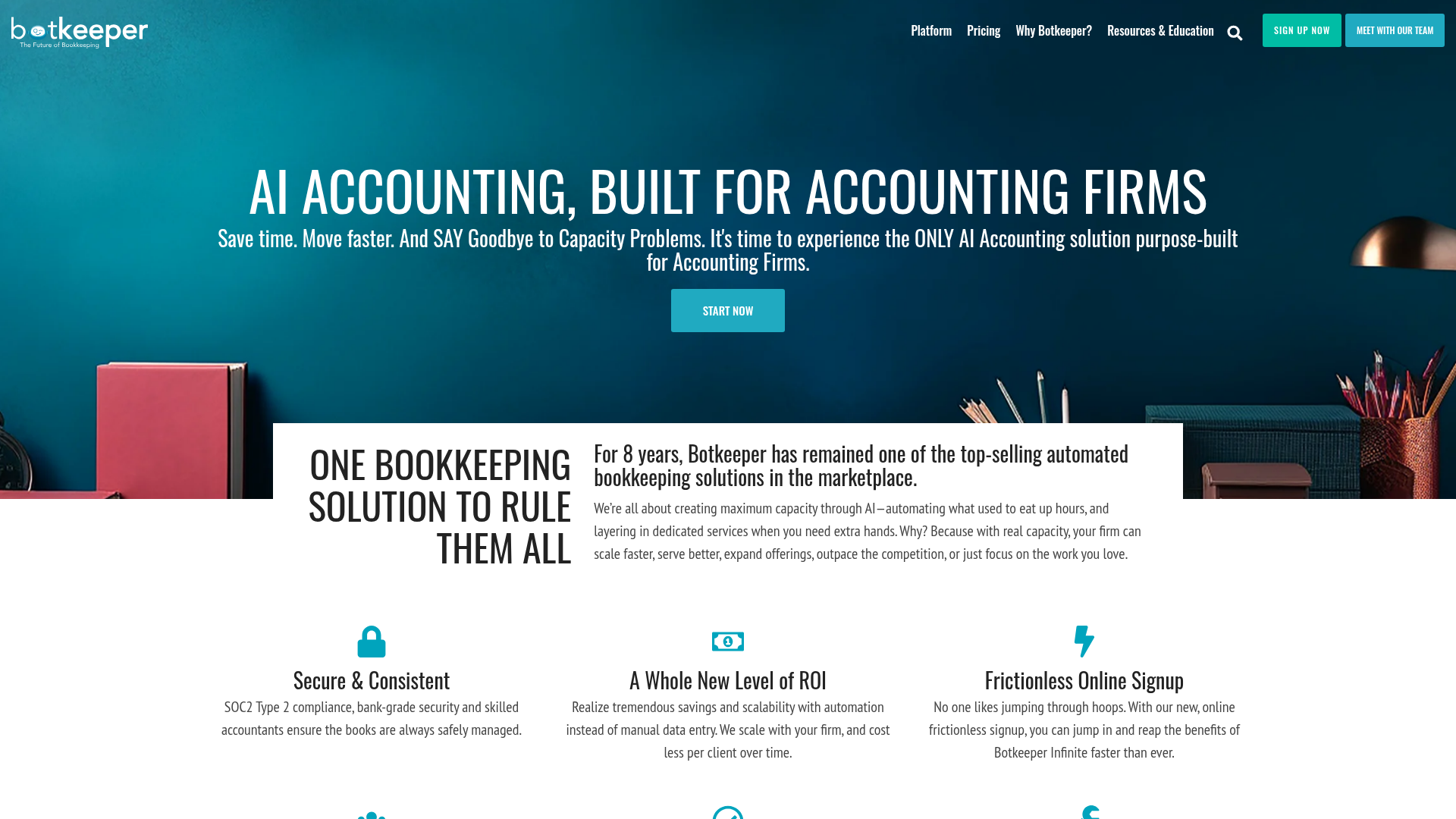 Screenshot of https://botkeeper.com