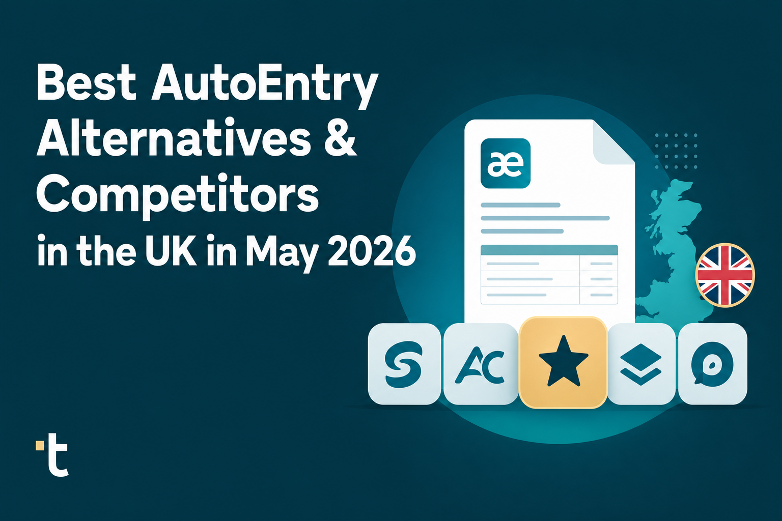 Compare the best AutoEntry alternatives for UK accounting firms in June 2026. Find tools with better pricing, line-item extraction, and faster processing.