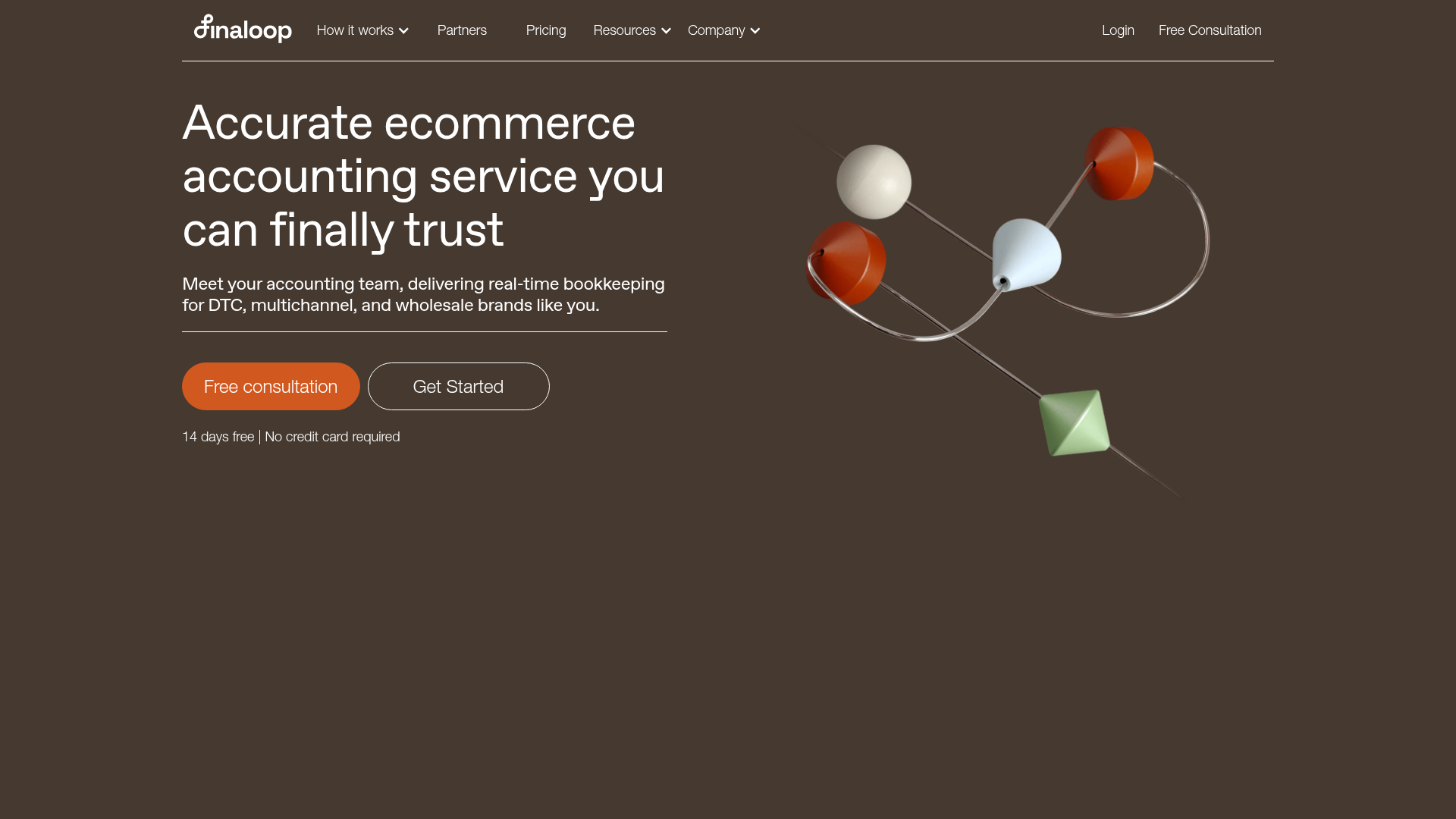 Screenshot of https://www.finaloop.com