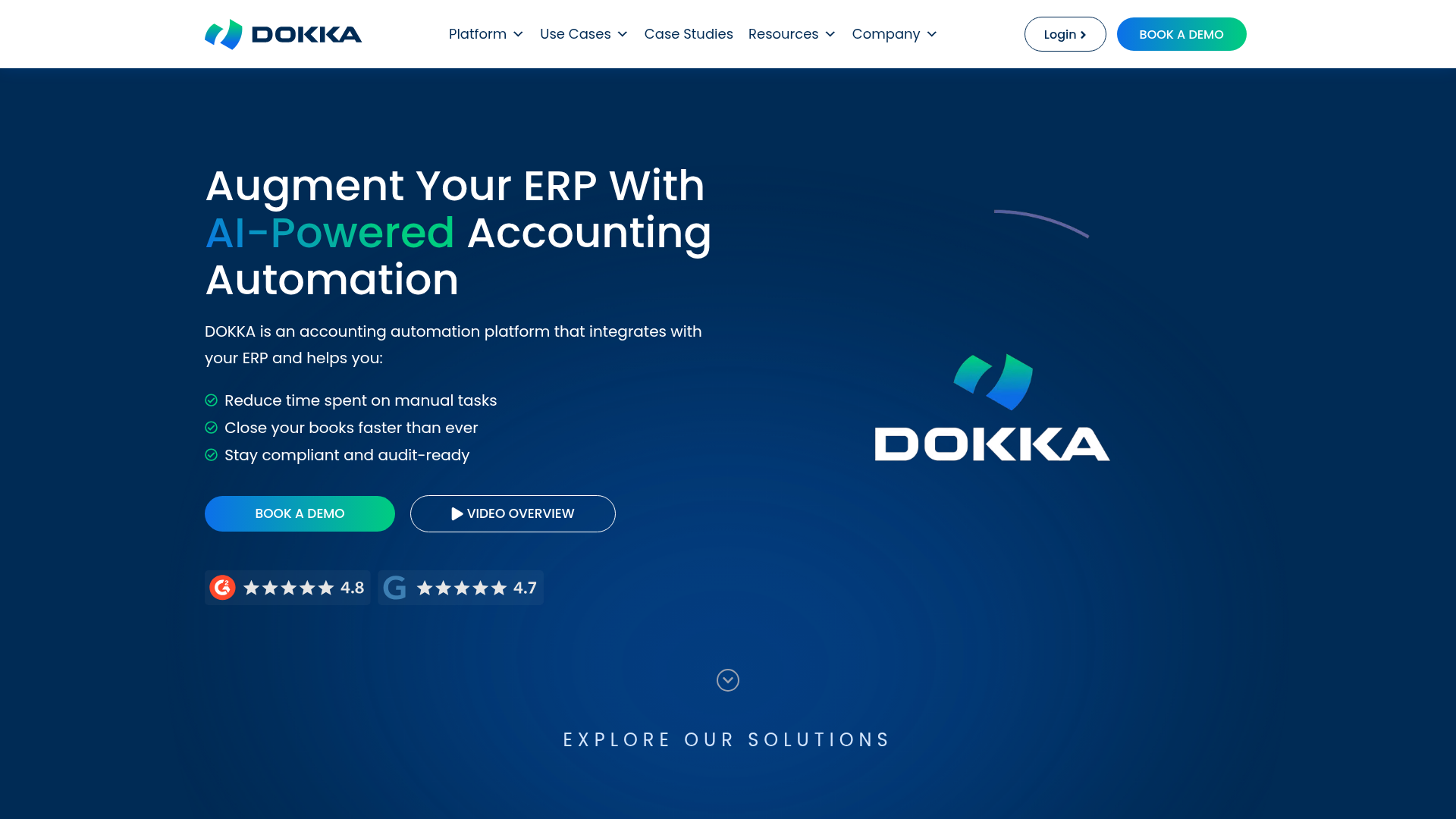 Screenshot of https://www.dokka.com