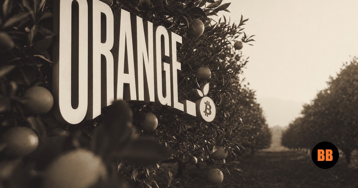 Orange Juice Bets Cash Flow Can Build a Better Bitcoin Treasury Model