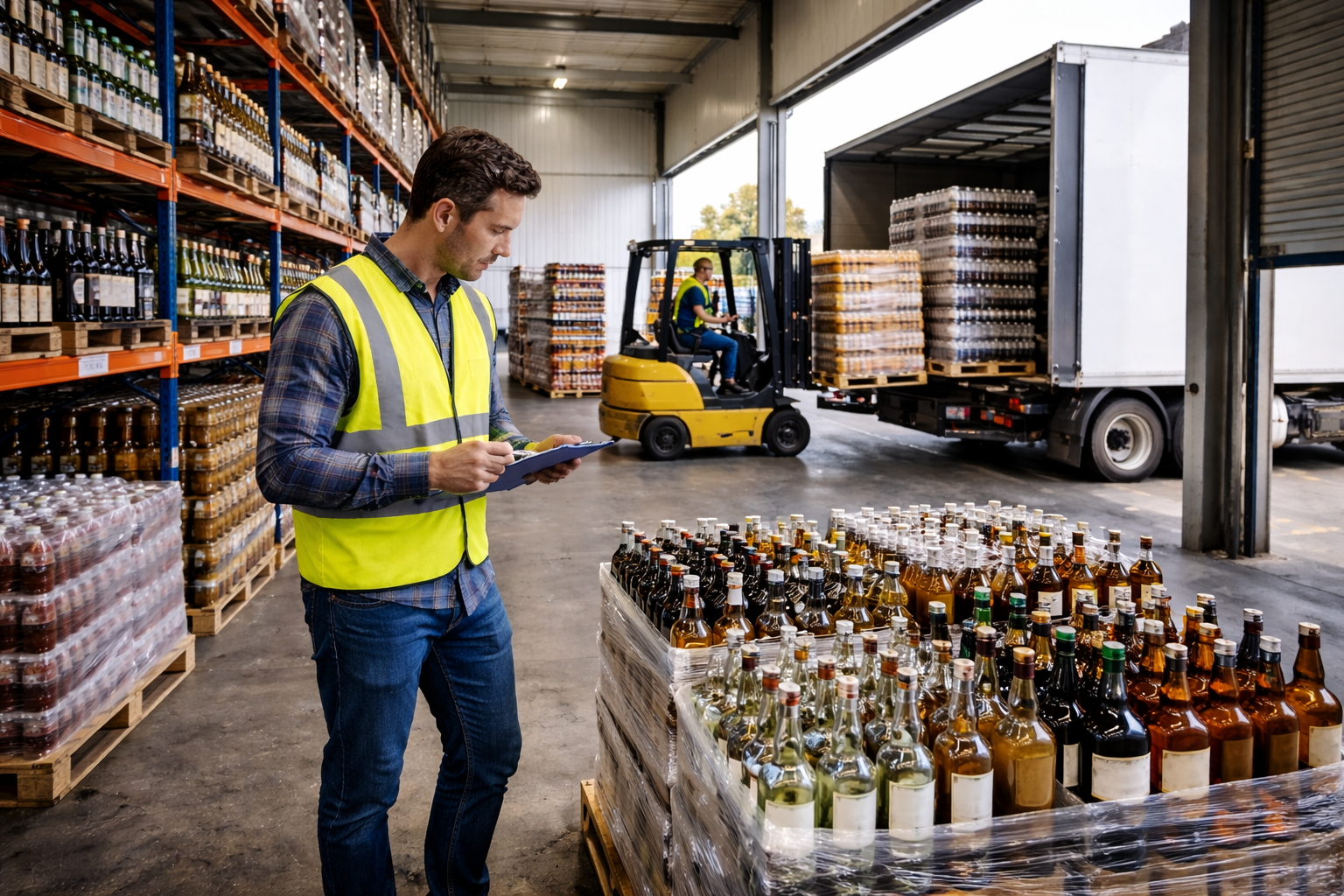 beverage distribution process