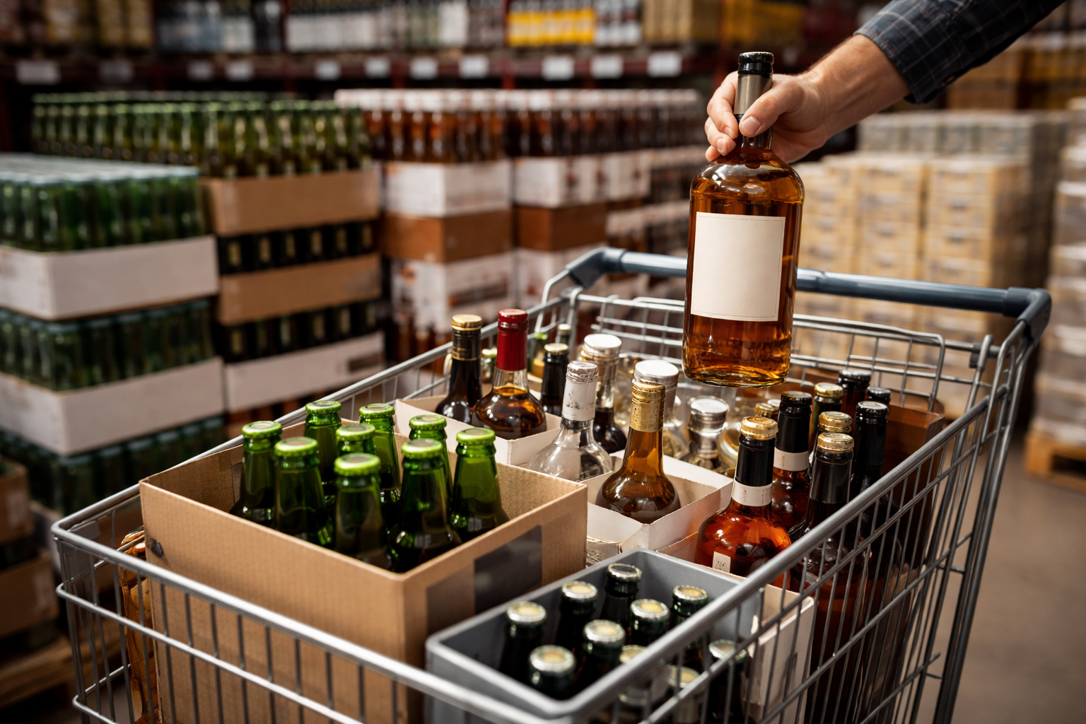 Buy alcohol in bulk