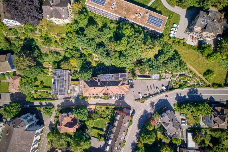 Hotel Promenade Drohnenbild