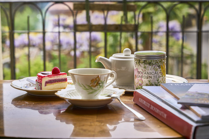 Ein Tässchen Tee nach getaner Arbeit