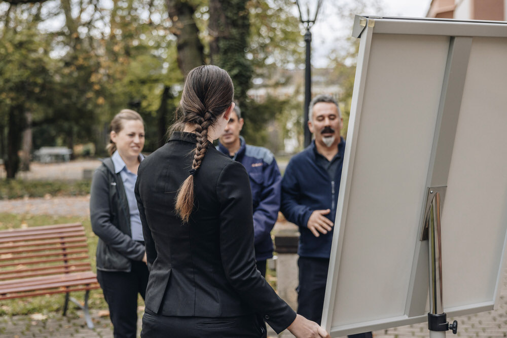 Hotel Odelya - Workshop im Garten