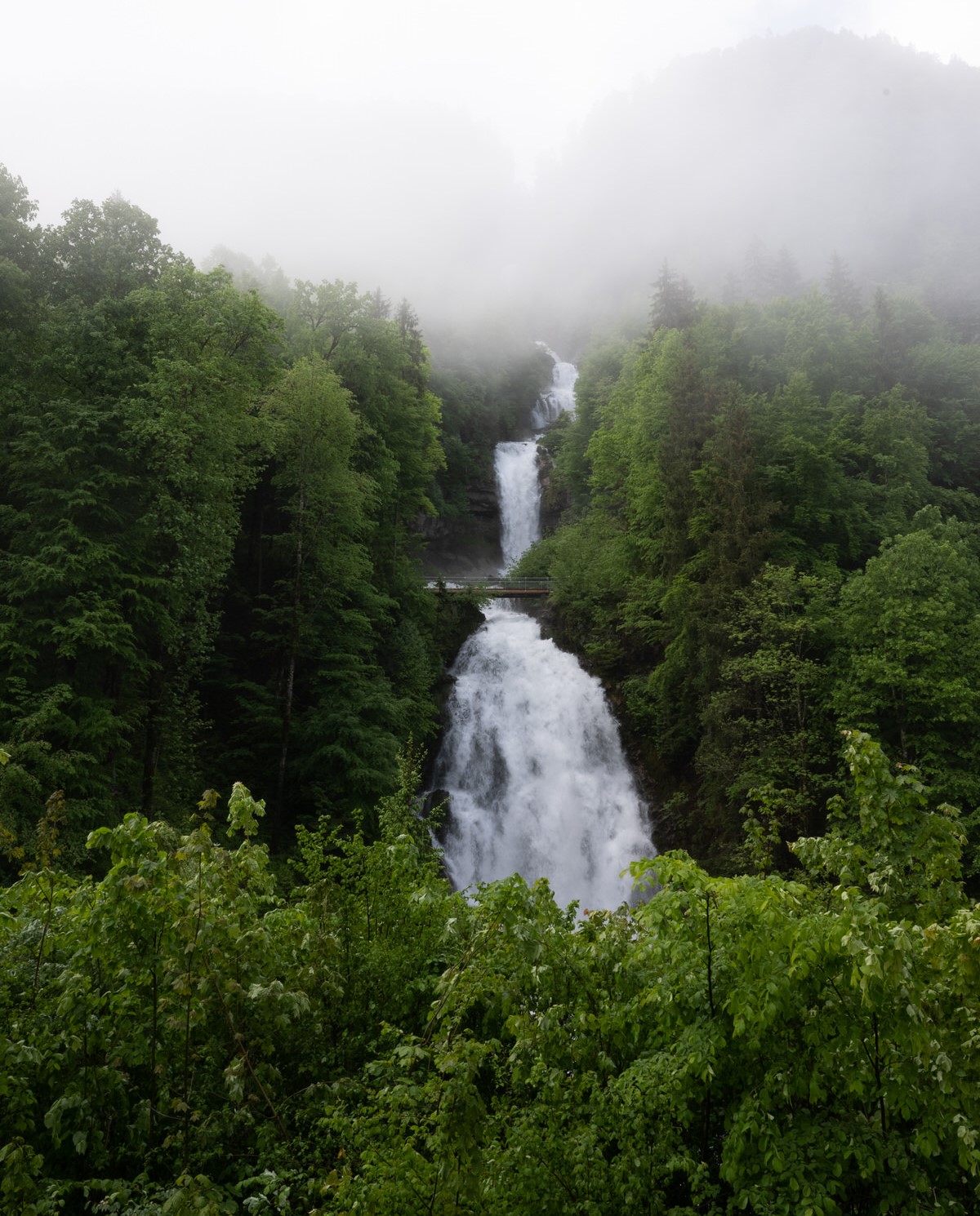 Rauschende Giessbachfälle