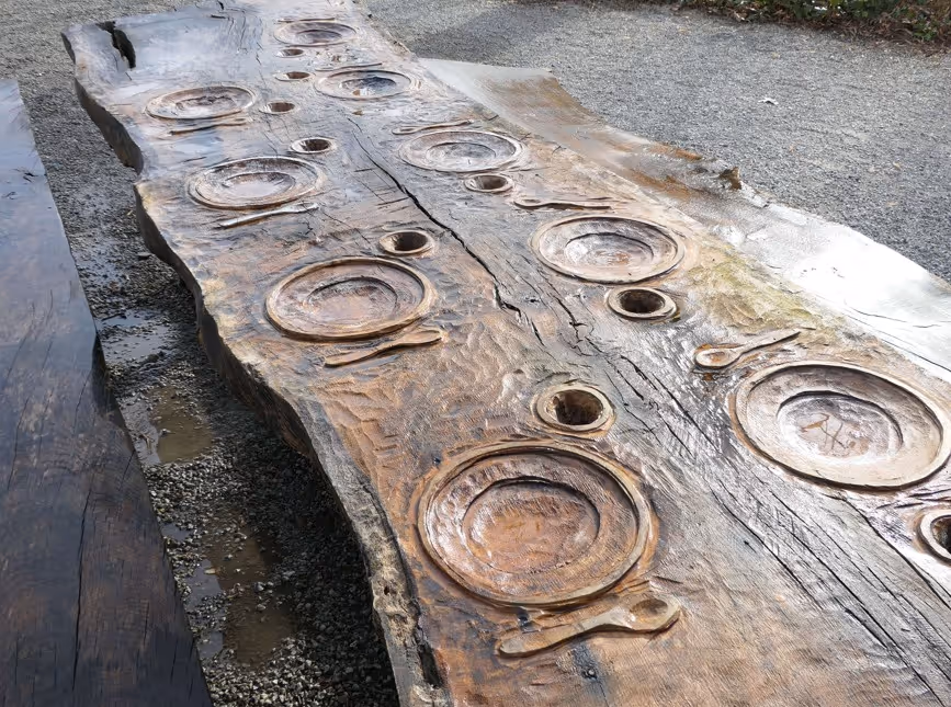 Eichentisch - Urs P. Twellmann