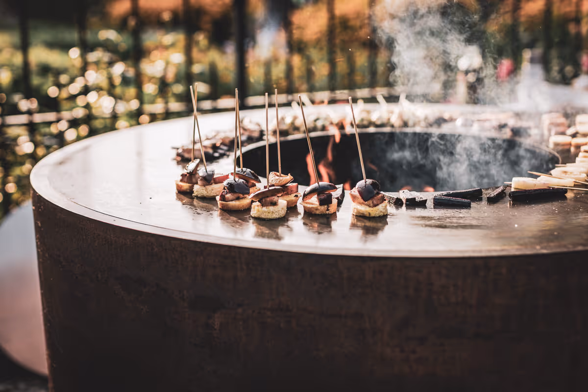 Hotel Bären - BBQ im Garten