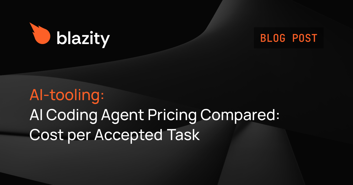 AI Coding Agent Pricing Compared: Cost per Accepted Task