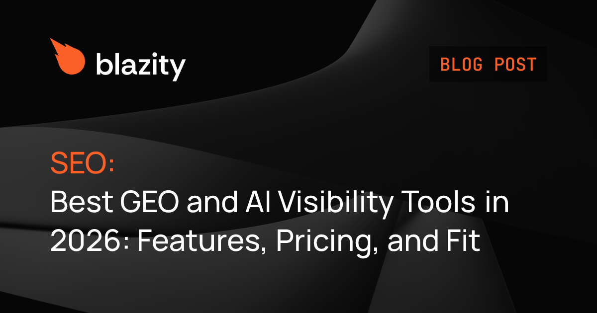 Best GEO and AI Visibility Tools in 2026: Features, Pricing, and Fit
