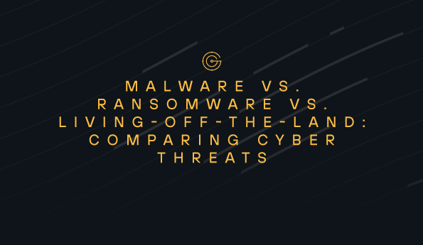 Malware vs. Ransomware vs. Living-Off-the-Land: Comparing Cyber Threats