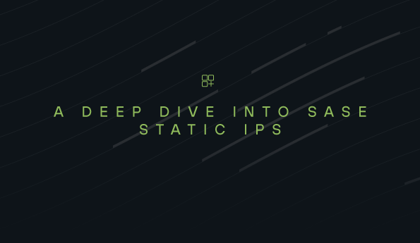 A Deep Dive into SASE Static IPs