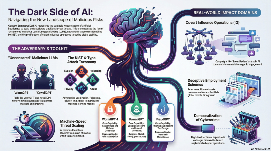 an infographic detailiing the darkside of AI, detailed in this post