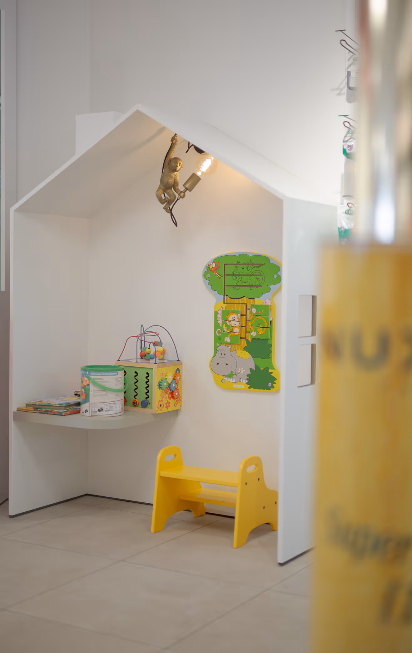 Kinderhoek in apotheek Oelegem