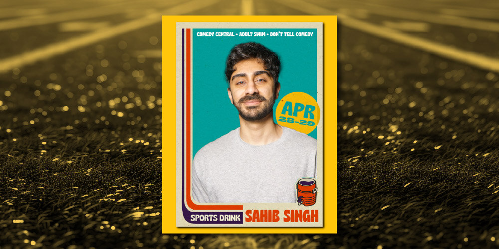 Sahib Singh at SPORTS DRINK (Tuesday, 9:00p)
