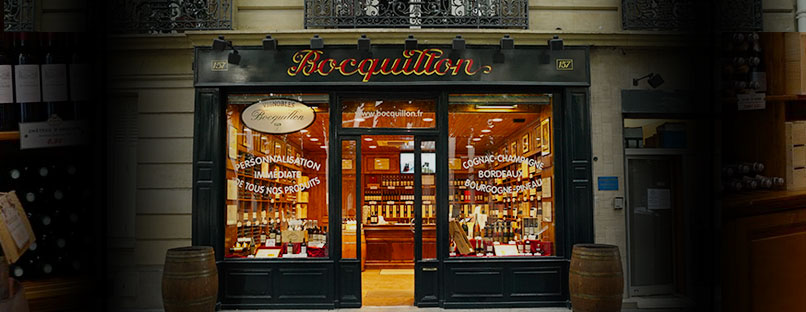 Vins & Champagne Bocquillon avec étiquettes personalisées