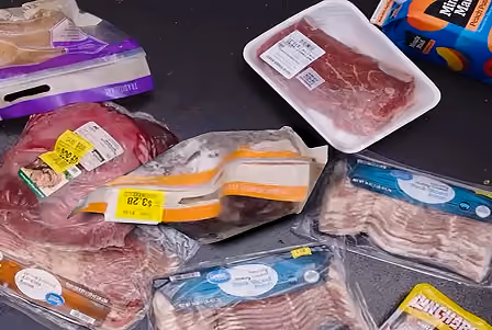 Packaged meat and food products