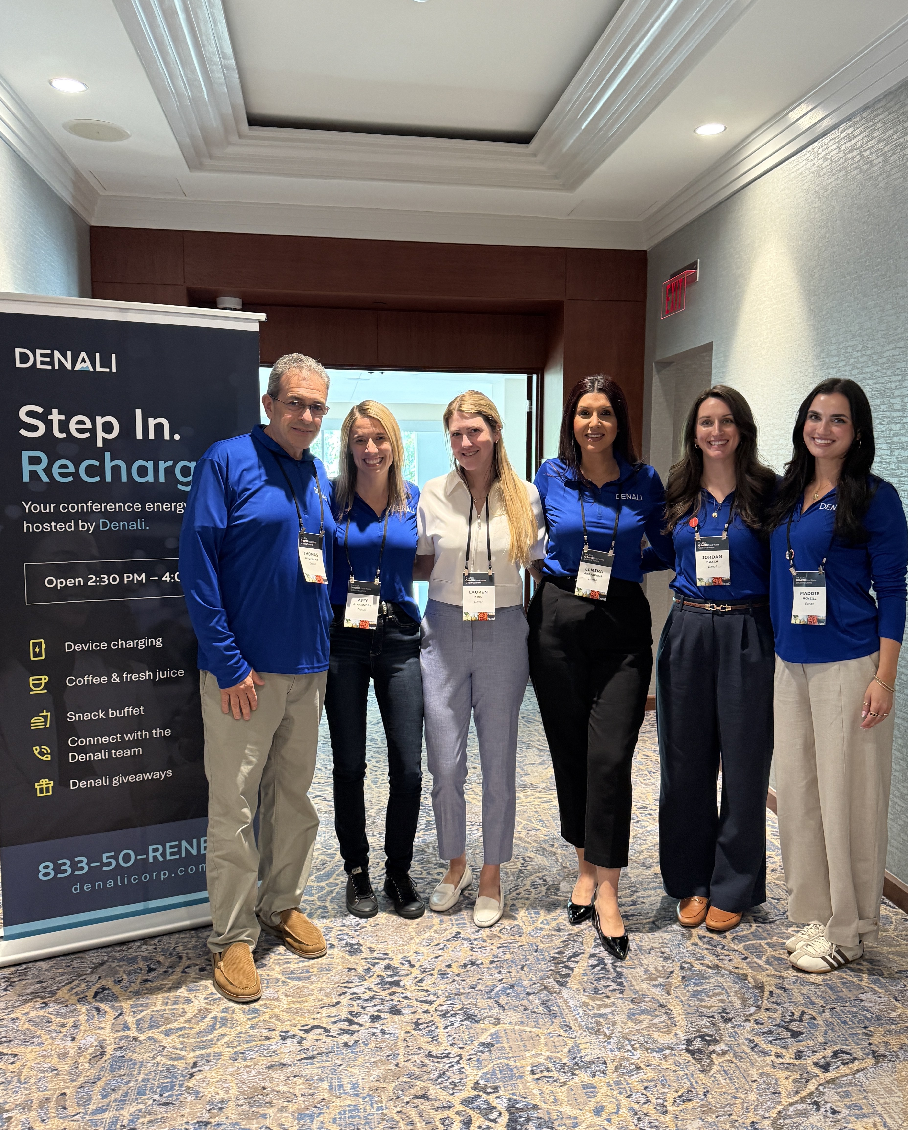 Denali employees at ReFED Food Waste Solutions Summit