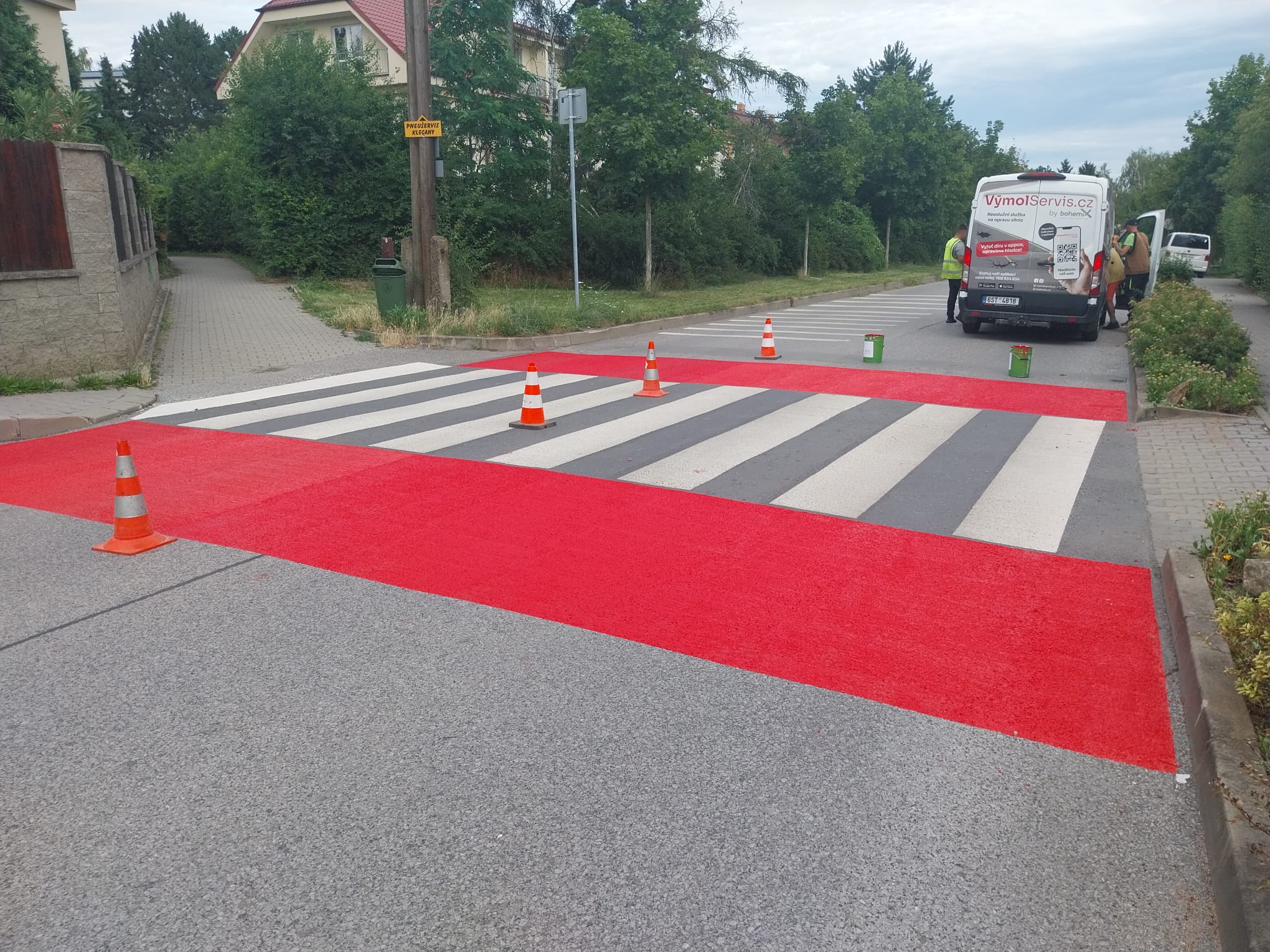 Bezpečné přechody pro chodce s technologií WeTraffic 492