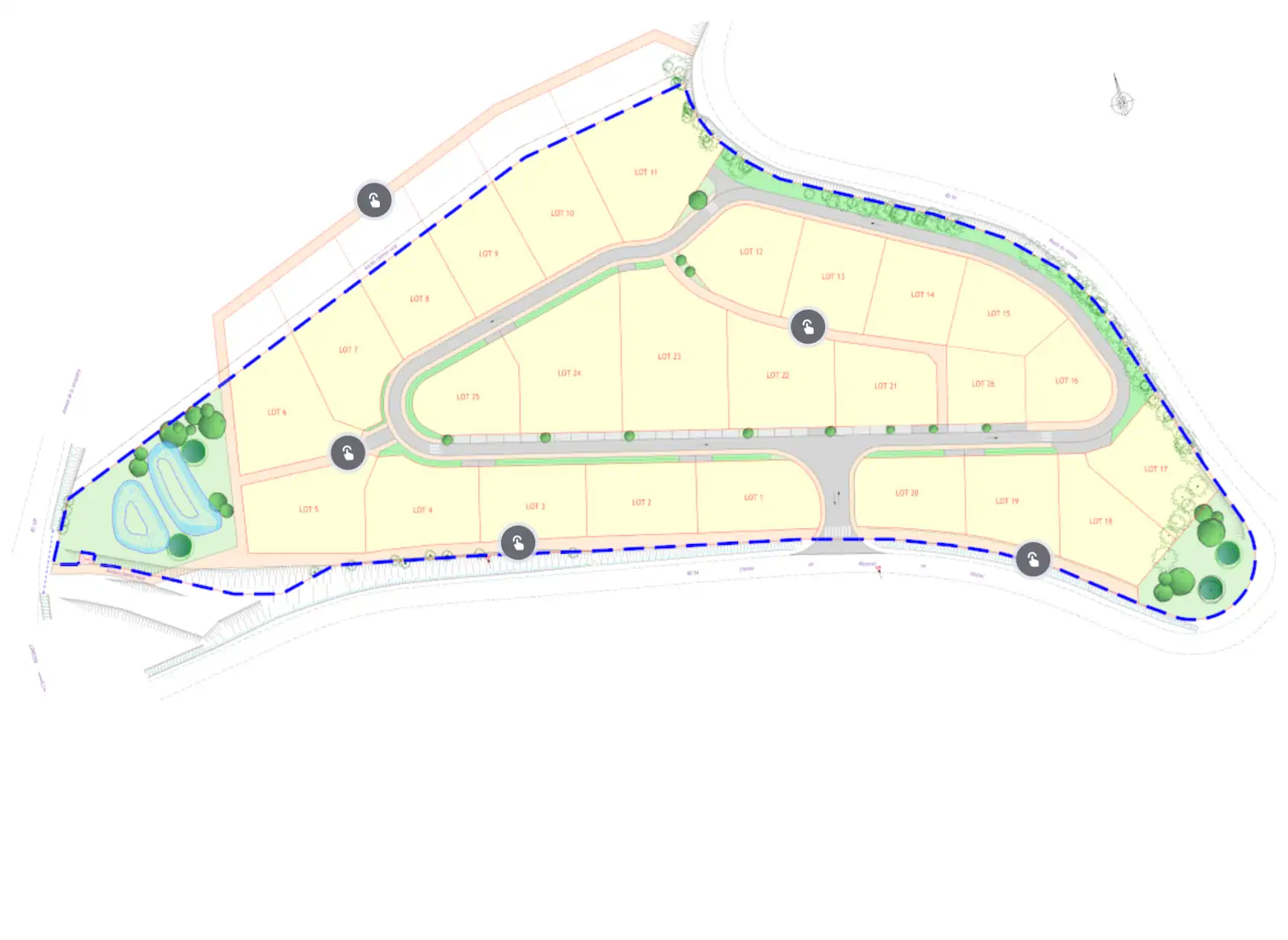 Lotissement au bout du Pont de l’Arn – terrains constructibles en Occitanie