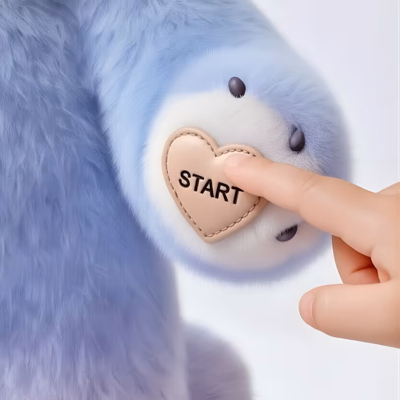 Aulino family emotional wellness tool sitting on a coffee table in a modern family home.