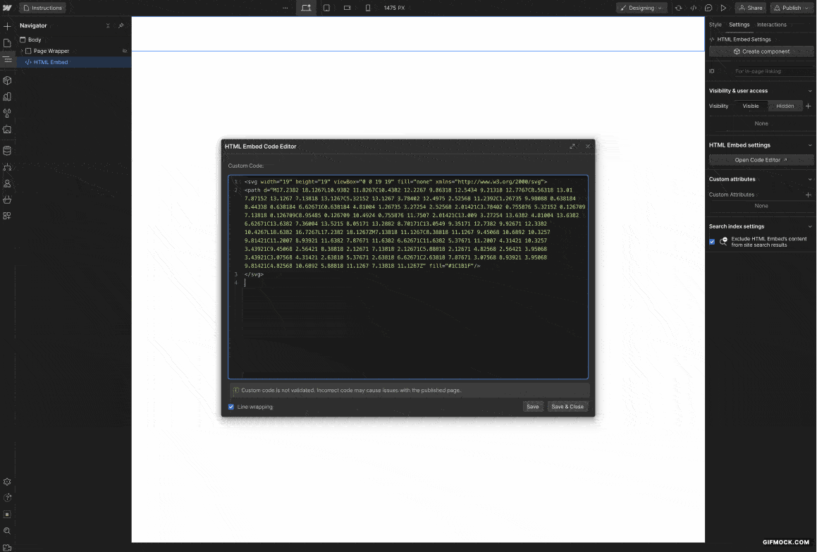 4. Control Icon Color with Text Color