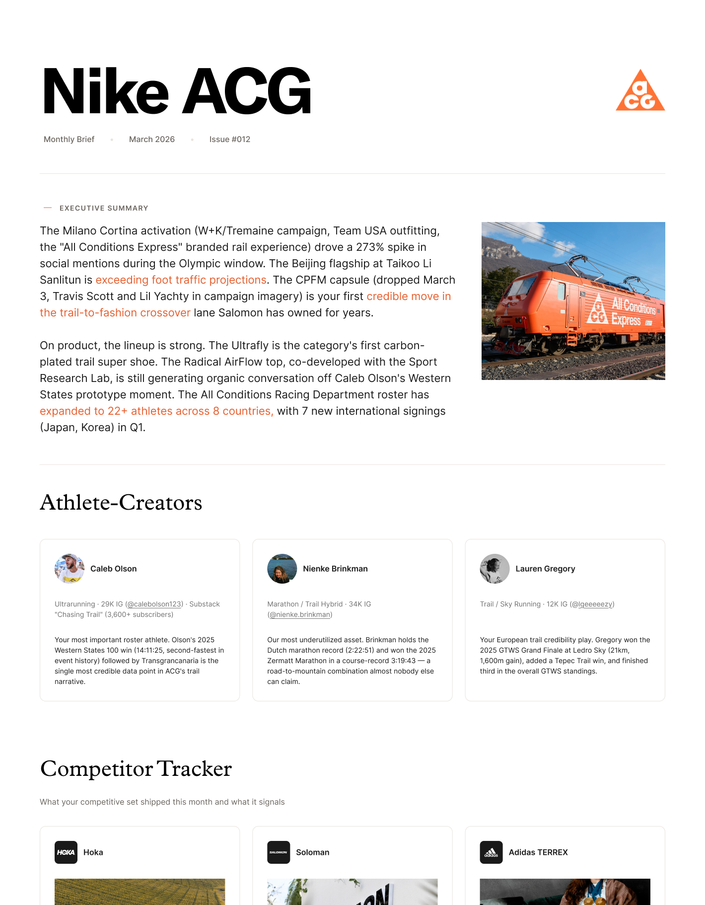 The Brand Brief