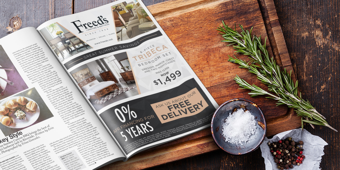 Strategic Print Design and Publication for DFW Brands