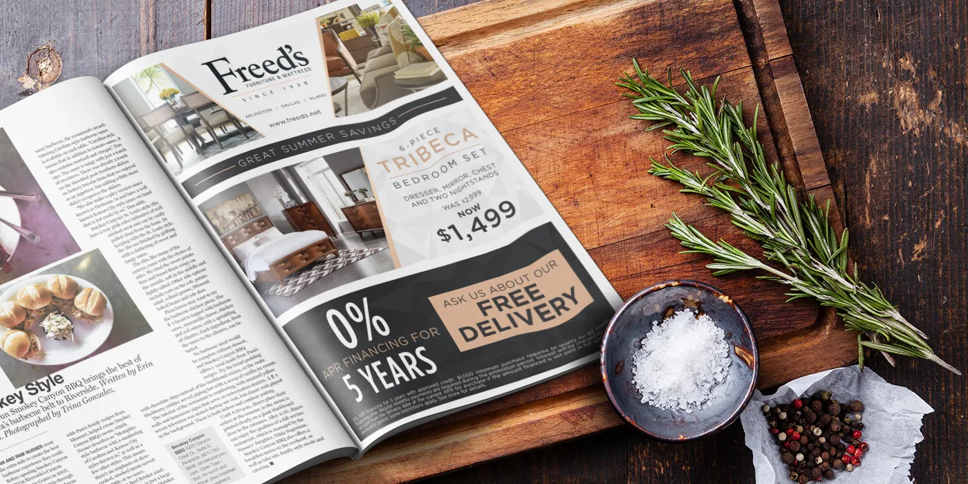 Strategic Print Design and Publication for DFW Brands