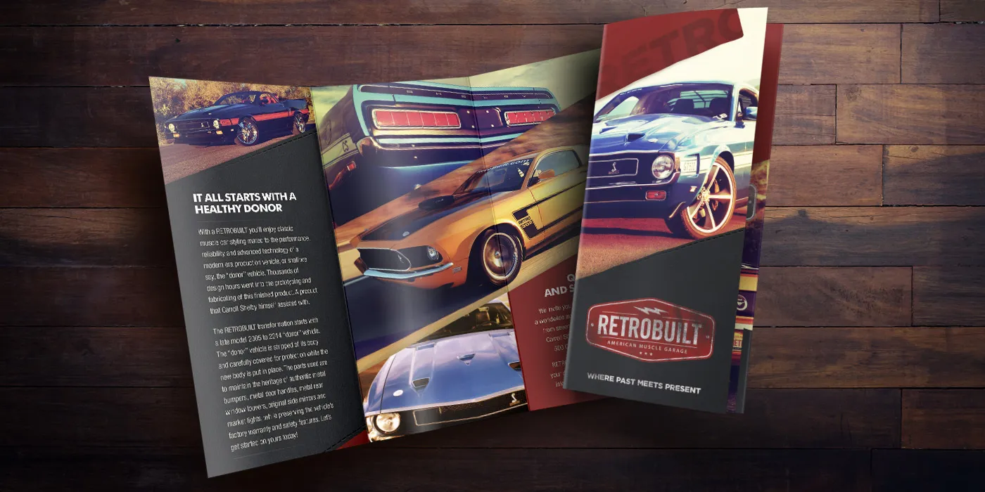Strategic Direct Mail Design and Trifold Print Collateral