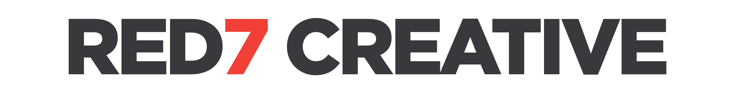 Red7 Creative Logo Element
