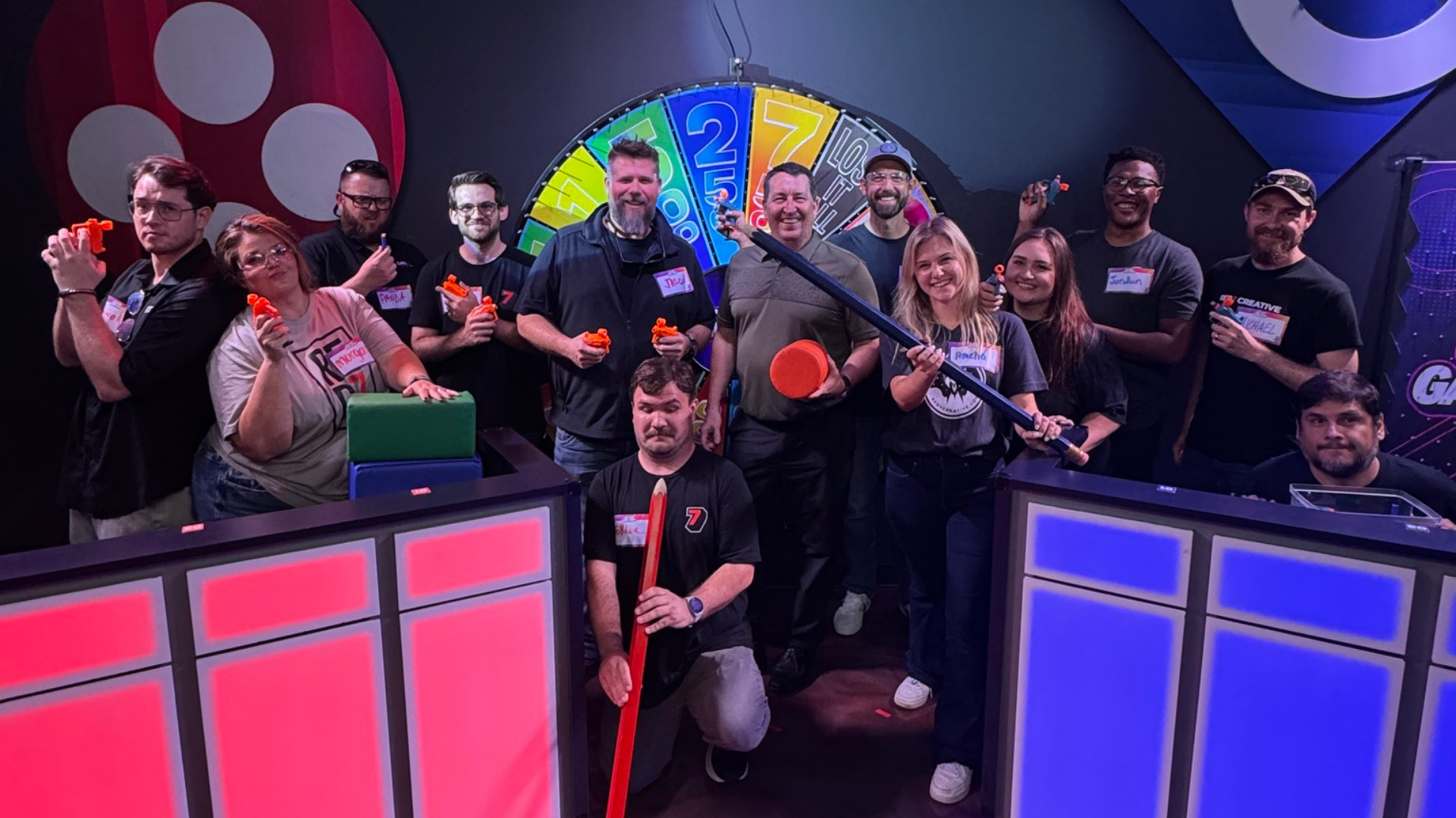 Red7 Team has fun at an Escape the Room Event