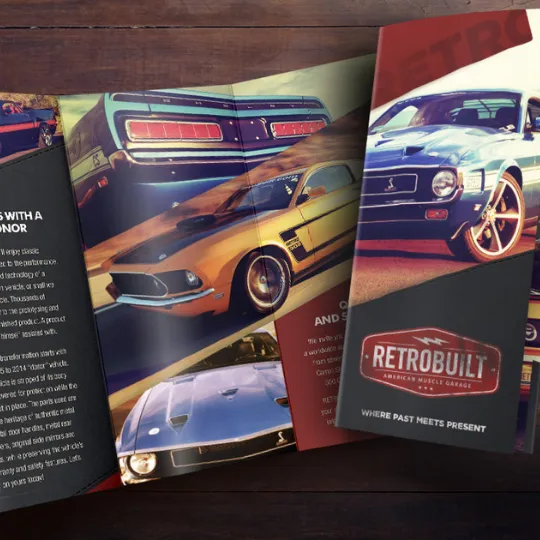 Strategic Direct Mail Design and Trifold Print Collateral