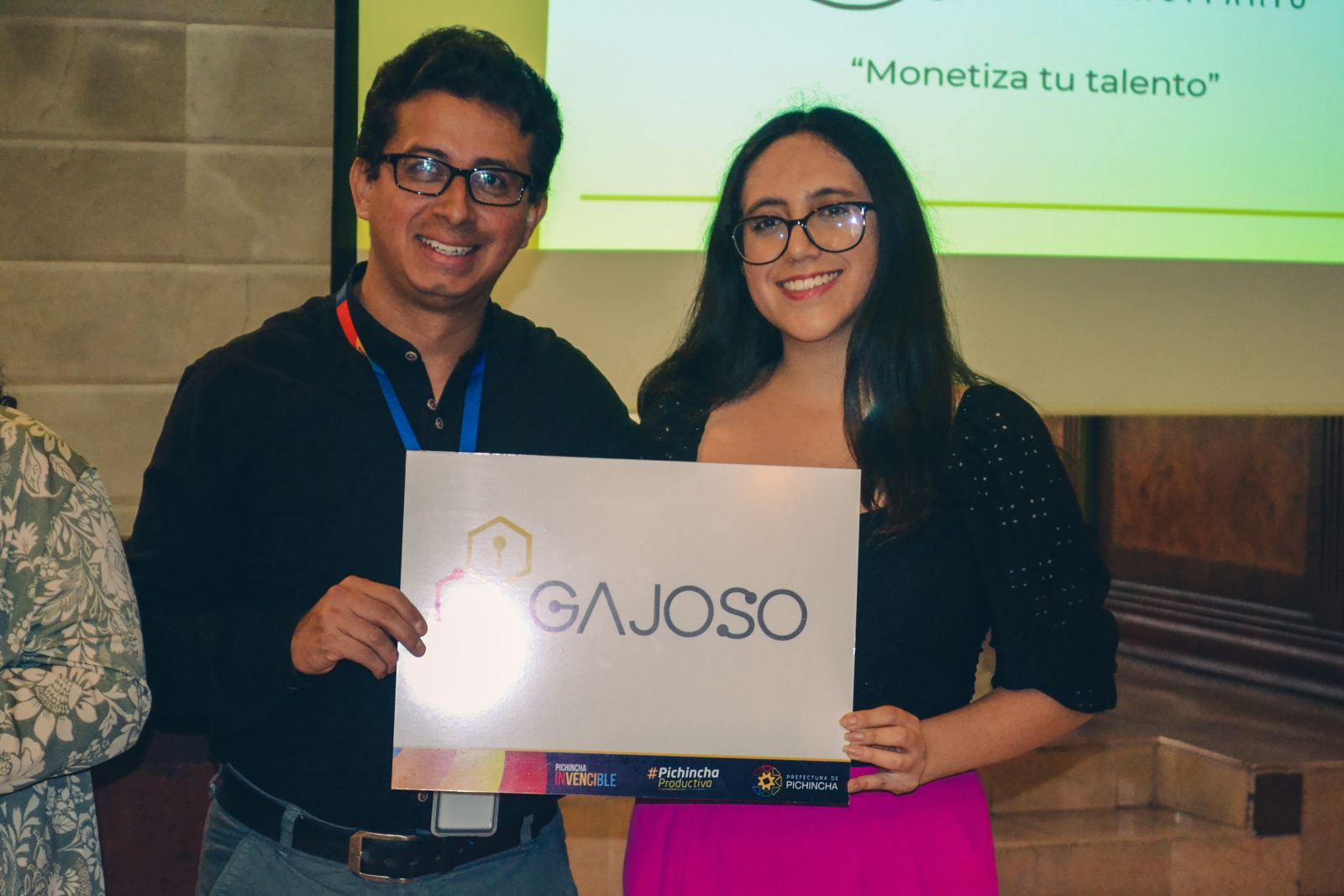 Entrega de marcas del programa Diseñamos para Ayudar junto a la Prefectura de Pichincha